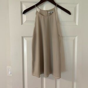 Naked Zebra Scalloped Tank Top